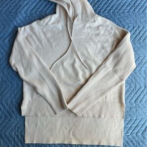 Cream Women's Hooded Sweater